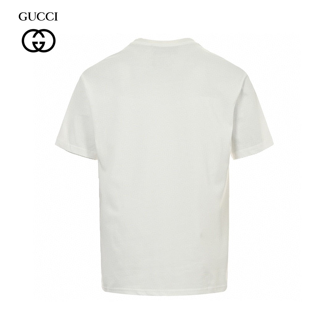 G*u*i cherry graphic t-shirt (white)