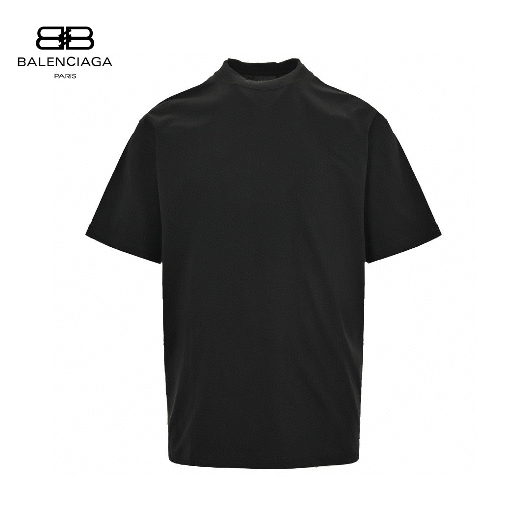 Ba*len*cia*ga distorted logo t-shirt (black)