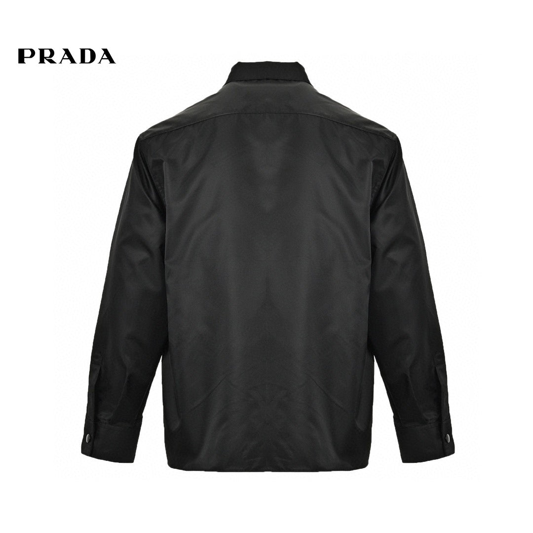 Pra*a military style jacket - black