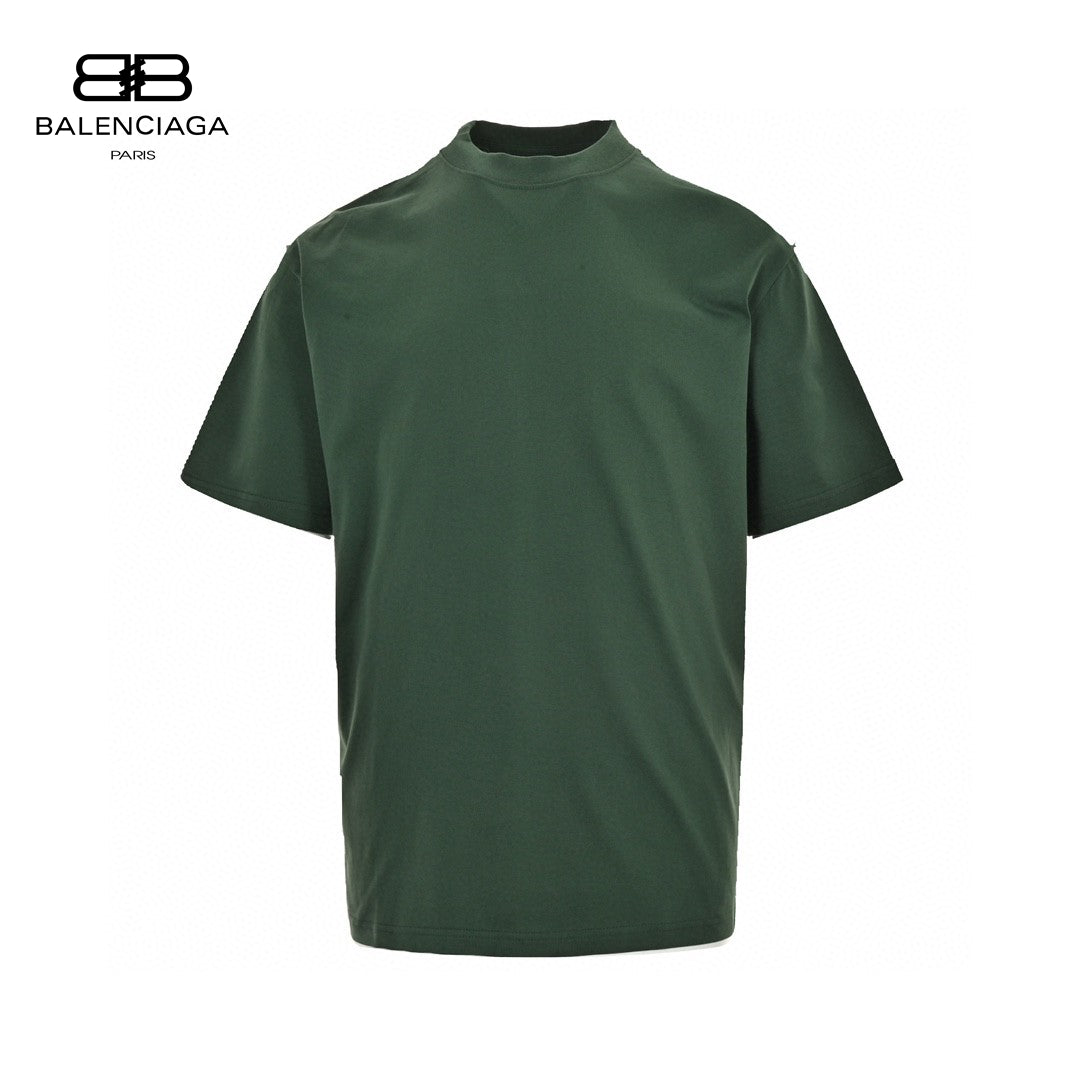 Ba*len*cia*ga distorted logo t-shirt (green)