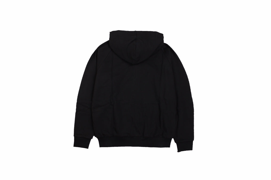 Burberry Zip-Up Hoodie - Black