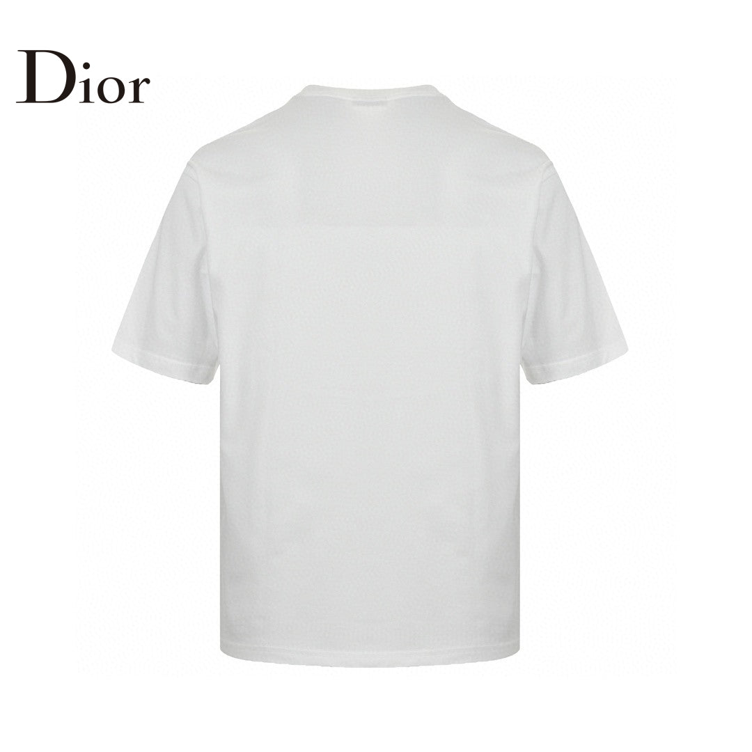 Dior Dripping Logo T-Shirt (White)