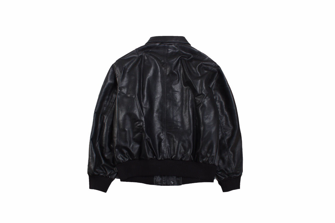 Ba*len*cia*ga faux leather jacket