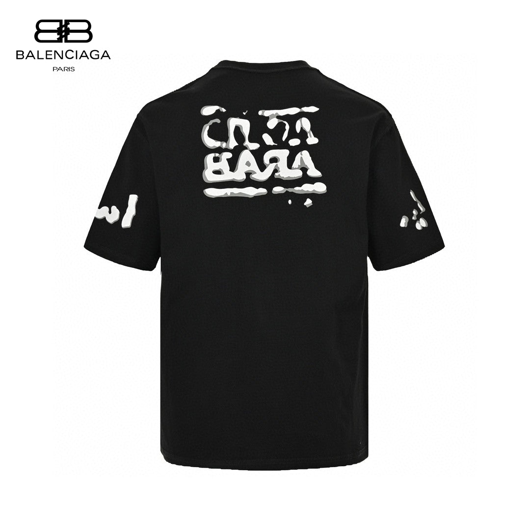 Ba*len*cia*ga acid arab t-shirt (black)