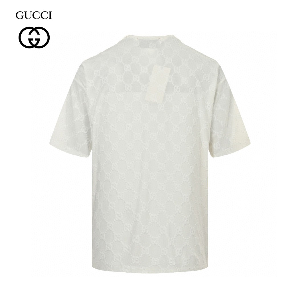 G*u*i gg patterned t-shirt (white)