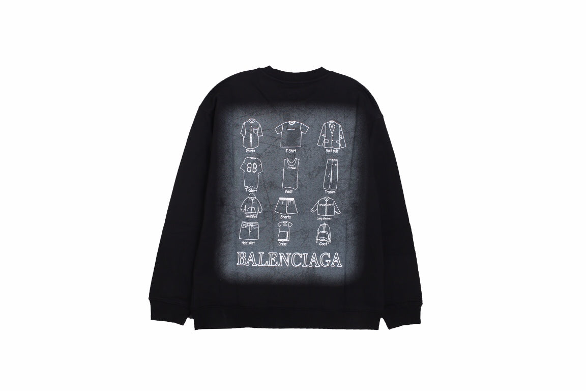 Ba*len*cia*ga sweatshirt