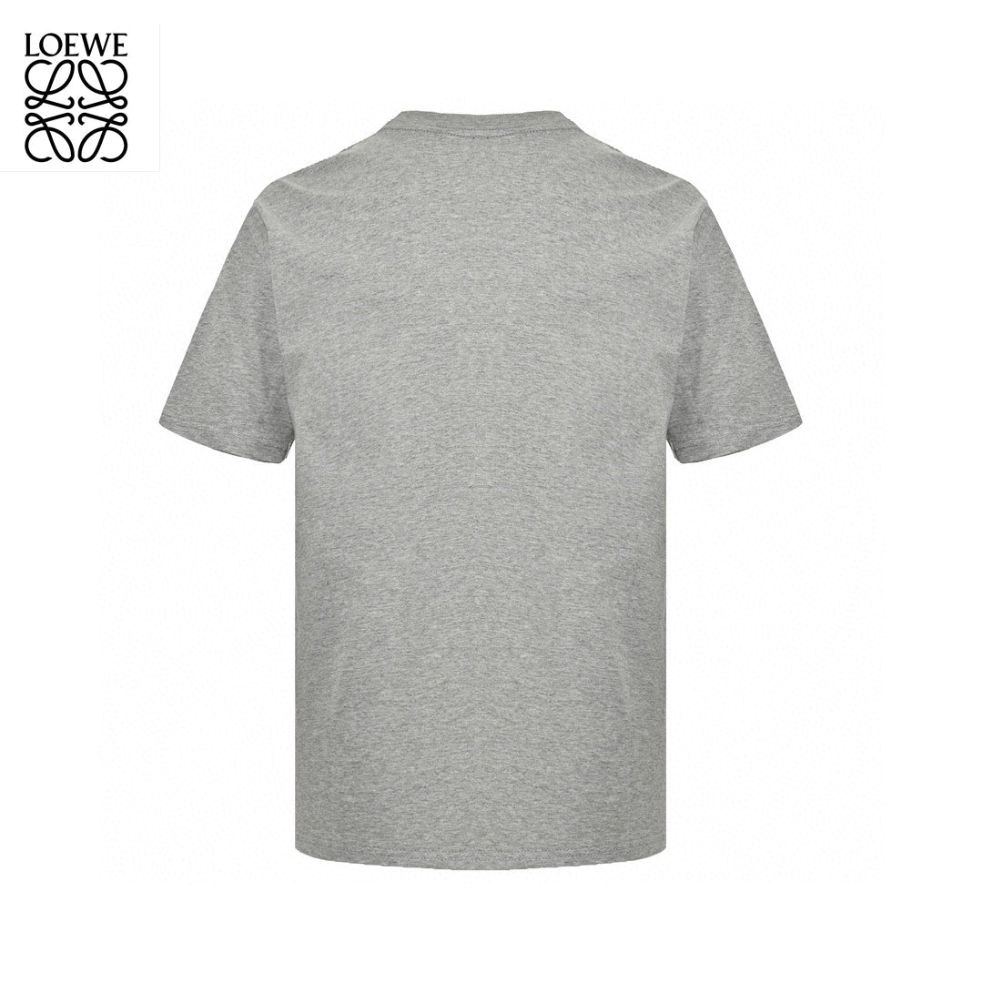 Loewe Pattern Pocket T-Shirt in Grey