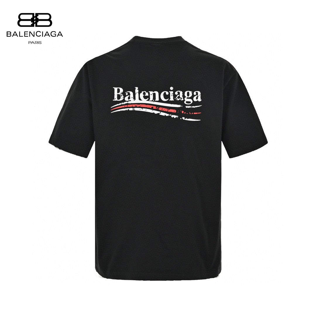 Ba*len*cia*ga political campaign t-shirt (black)