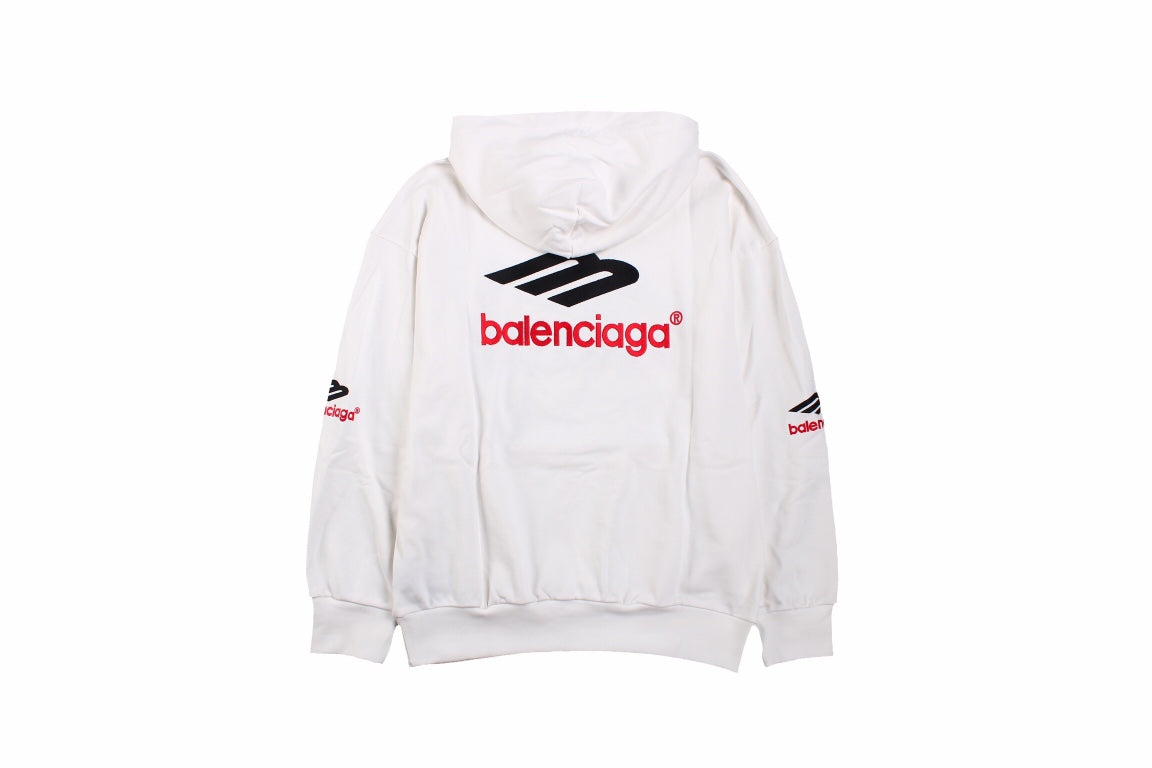 Ba*len*cia*ga white hoodie