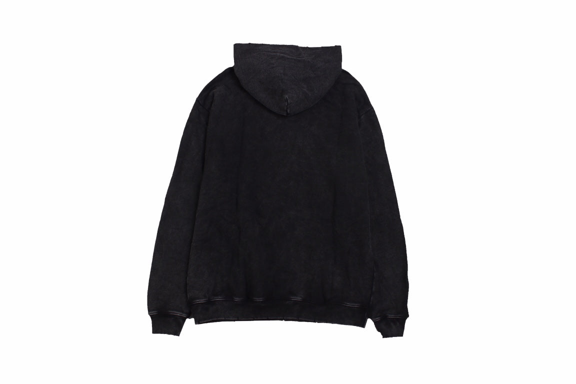 Ba*len*cia*ga black crest hoodie