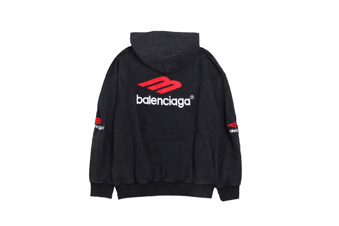 Ba*len*cia*ga black hoodie