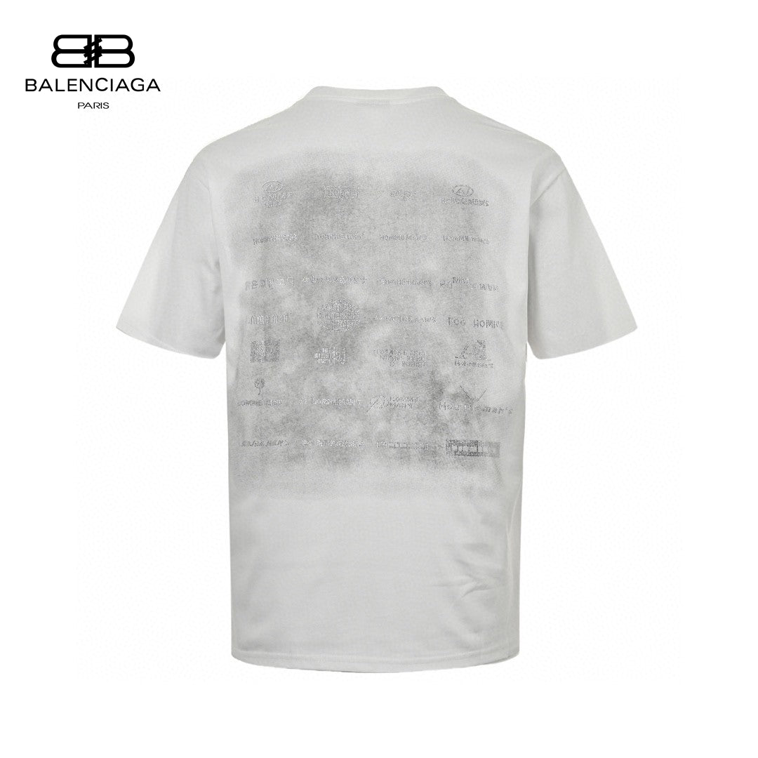 Ba*len*cia*ga graphic print t-shirt