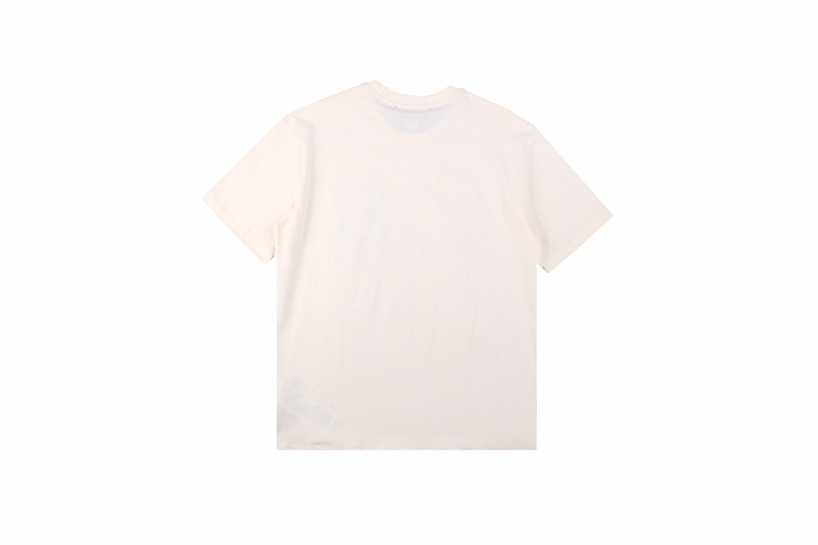 G*u*i cities block letter t-shirt - white