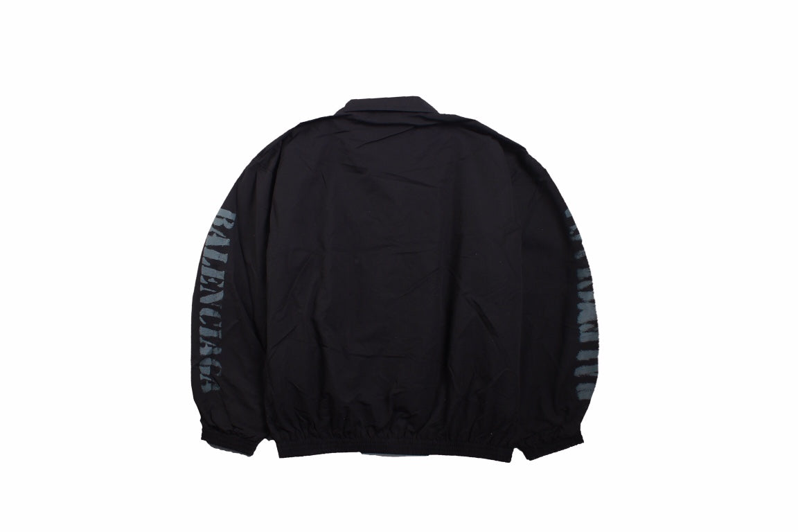 Ba*len*cia*ga black zip-up jacket