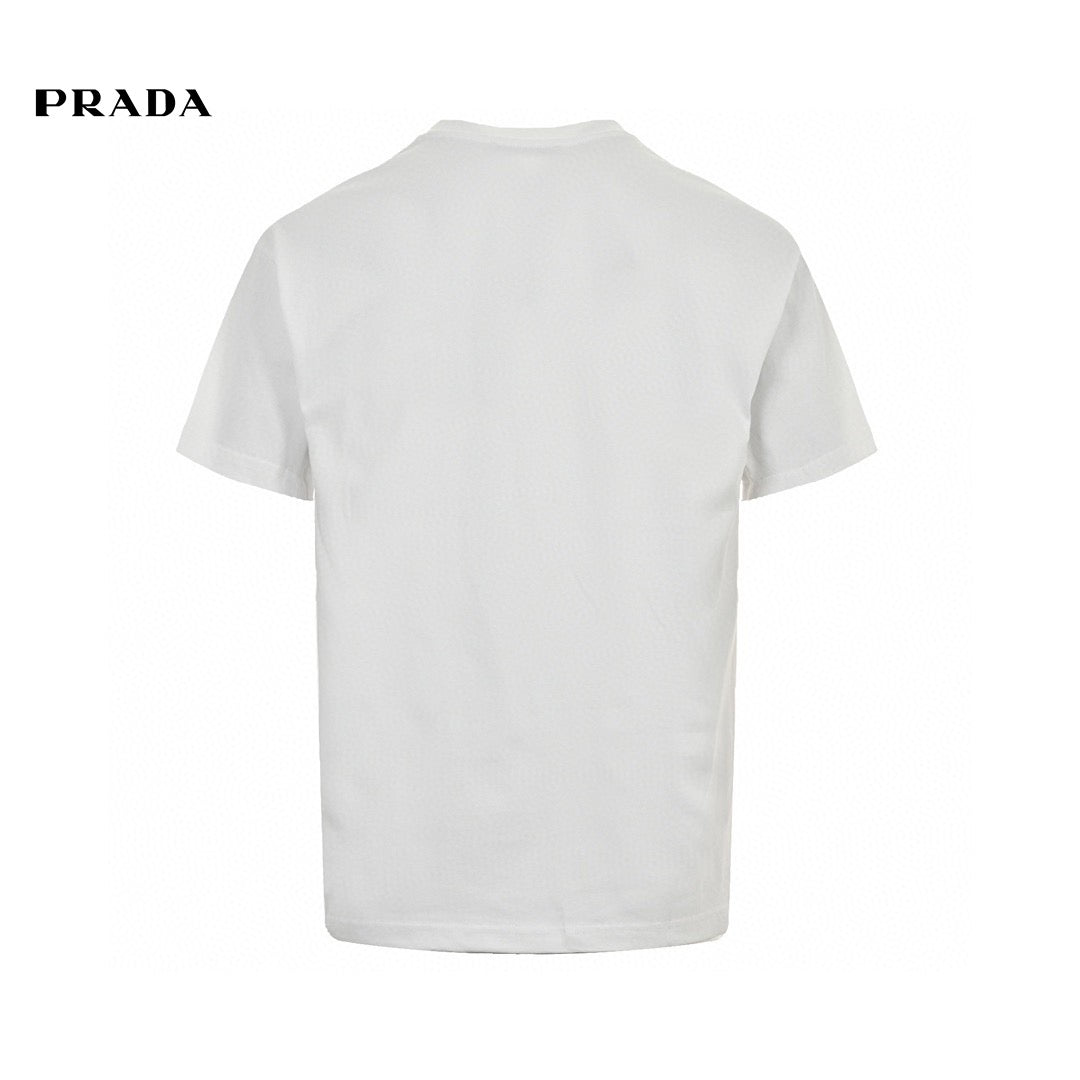 Pra*a graphic logo t-shirt (white)