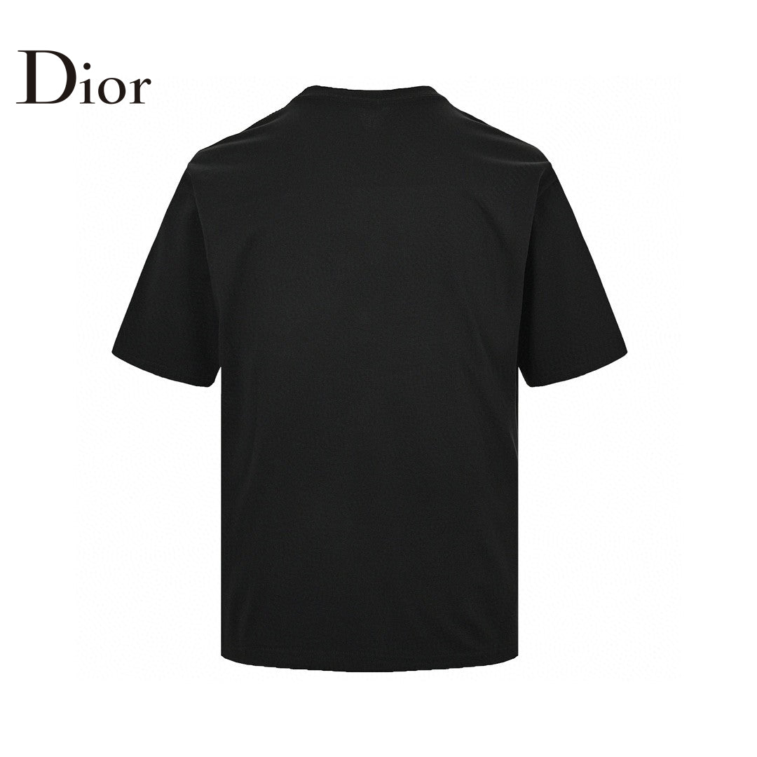 Dior Dripping Logo T-Shirt (Black)