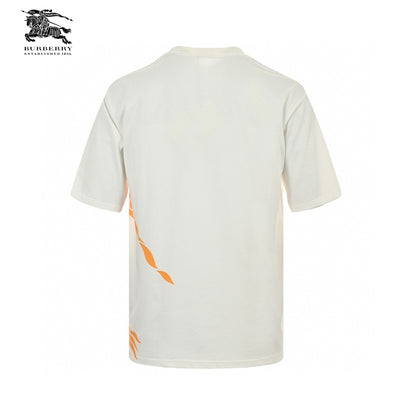 Burberry Knight Print T-Shirt (Cream/Orange)