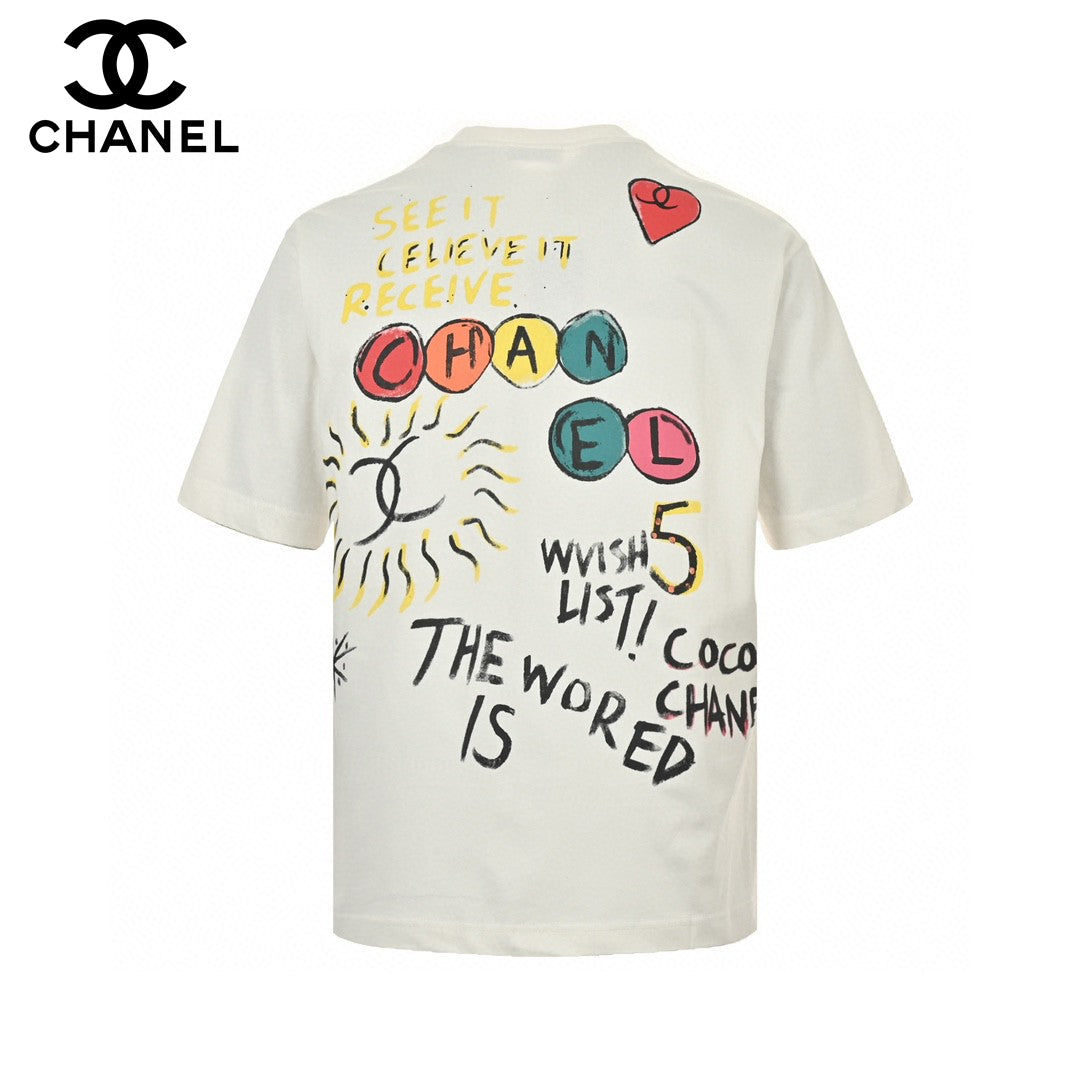 Chanel "Women Will Save The World" T-Shirt in White Primereps