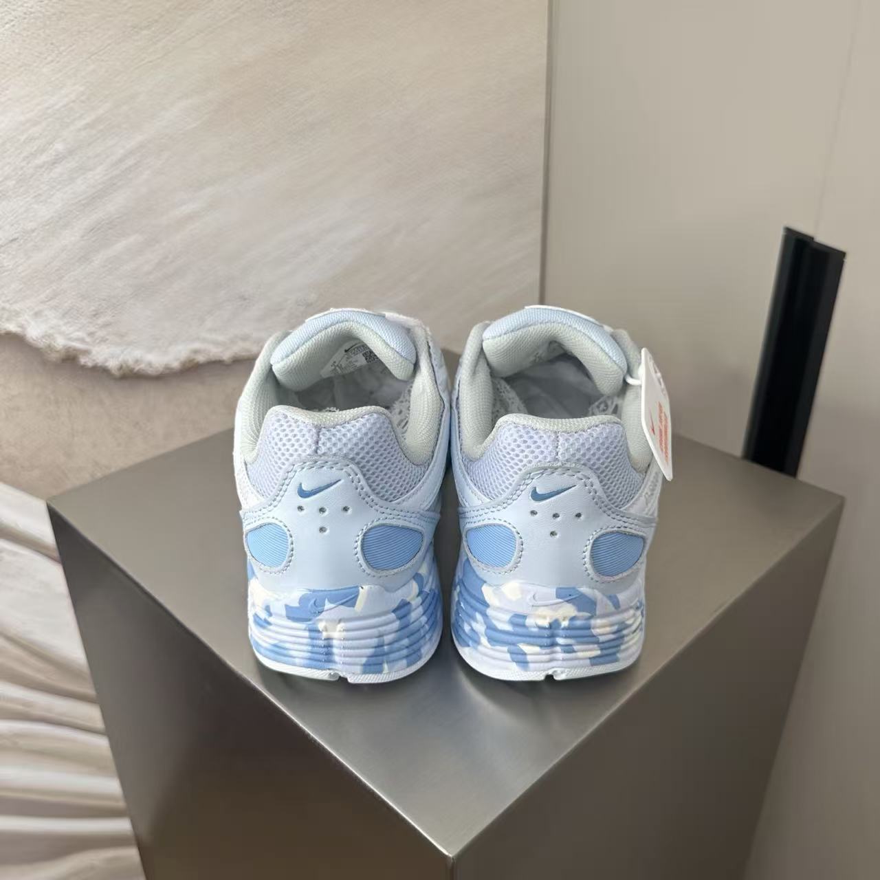 Nike P-6000 "White/Light Blue" – Clean Retro Runner