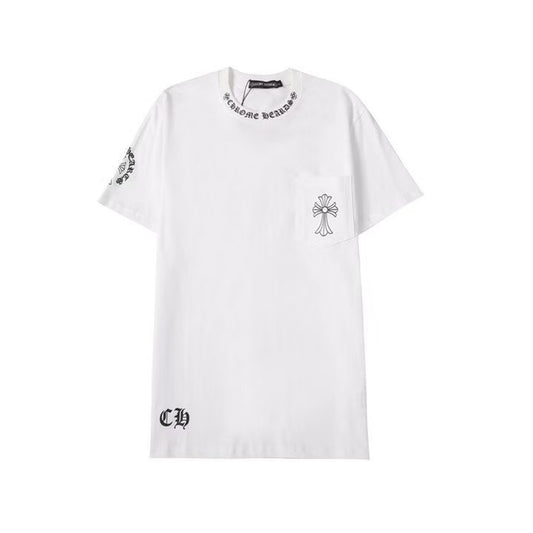 Chrome Hearts Classic White Crewneck T-Shirt