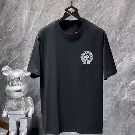 Chrome Hearts Classic Crewneck T-Shirt in Black/Grey