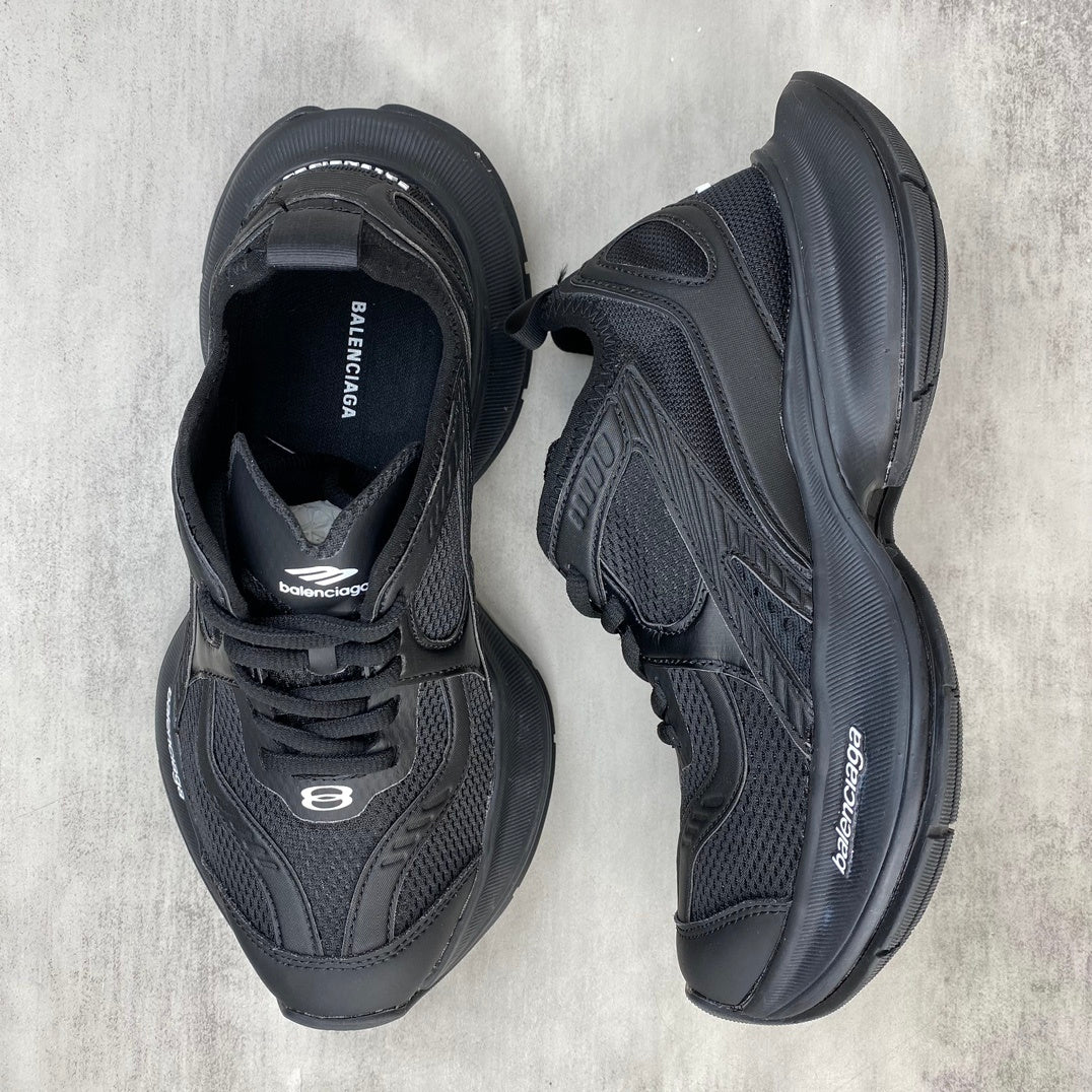 Balenciaga Sneaker in Black: Monolithic Edge