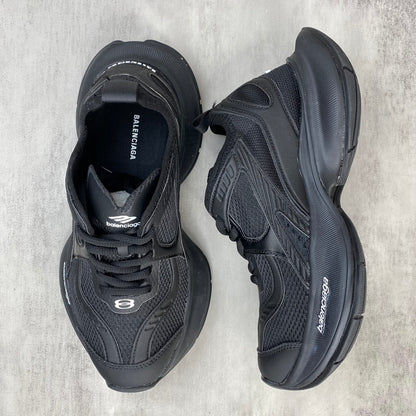 Balenciaga Sneaker in Black: Monolithic Edge