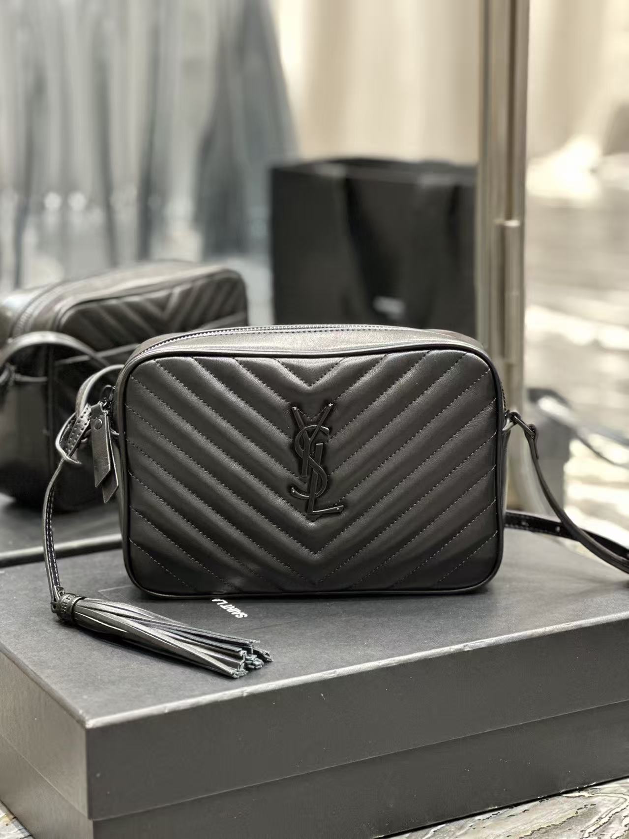 Saint Laurent Black Bag with Black Hardware