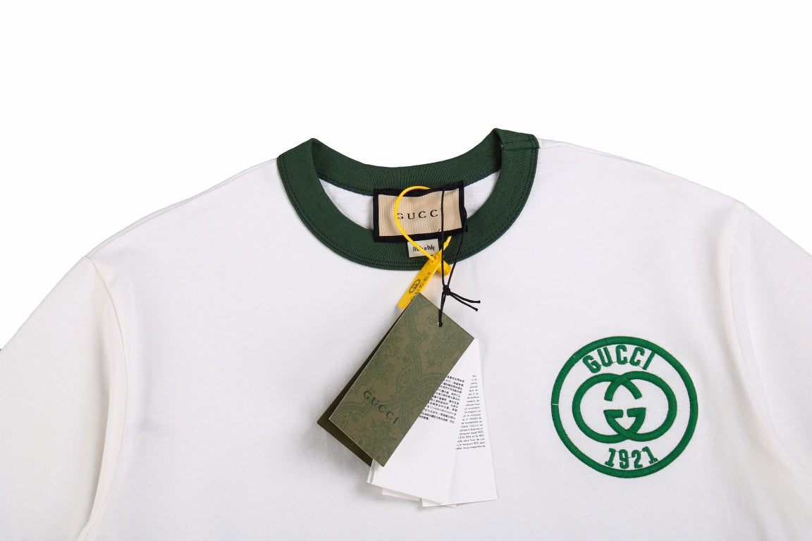 G*u*i polo shirt with embroidered logo