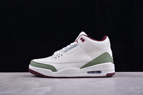 AIR JORDAN 3 RETRO YEAR OF THE DRAGON WHITE/GREEN/RED