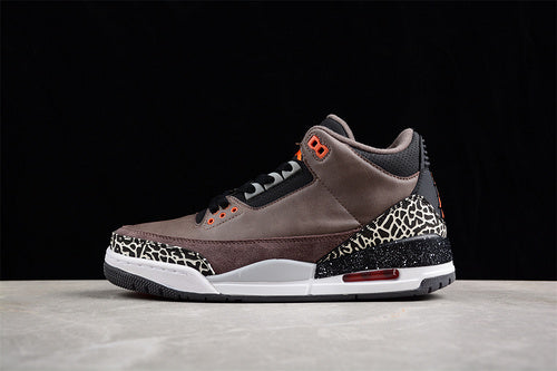 AIR JORDAN 3 RETRO BLACK/ORANGE/BROWN/WHITE