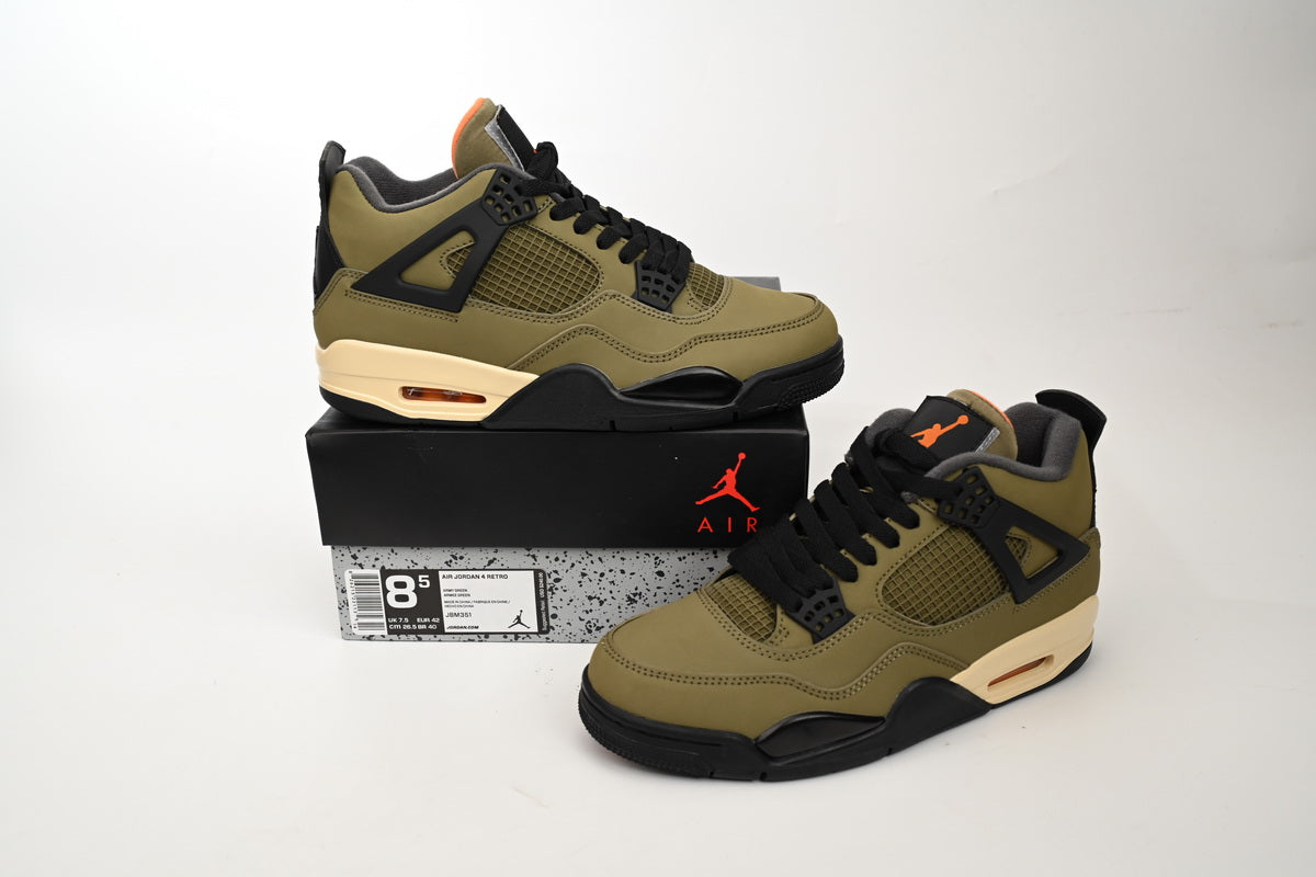 Air Jordan 4 Amu Army Green