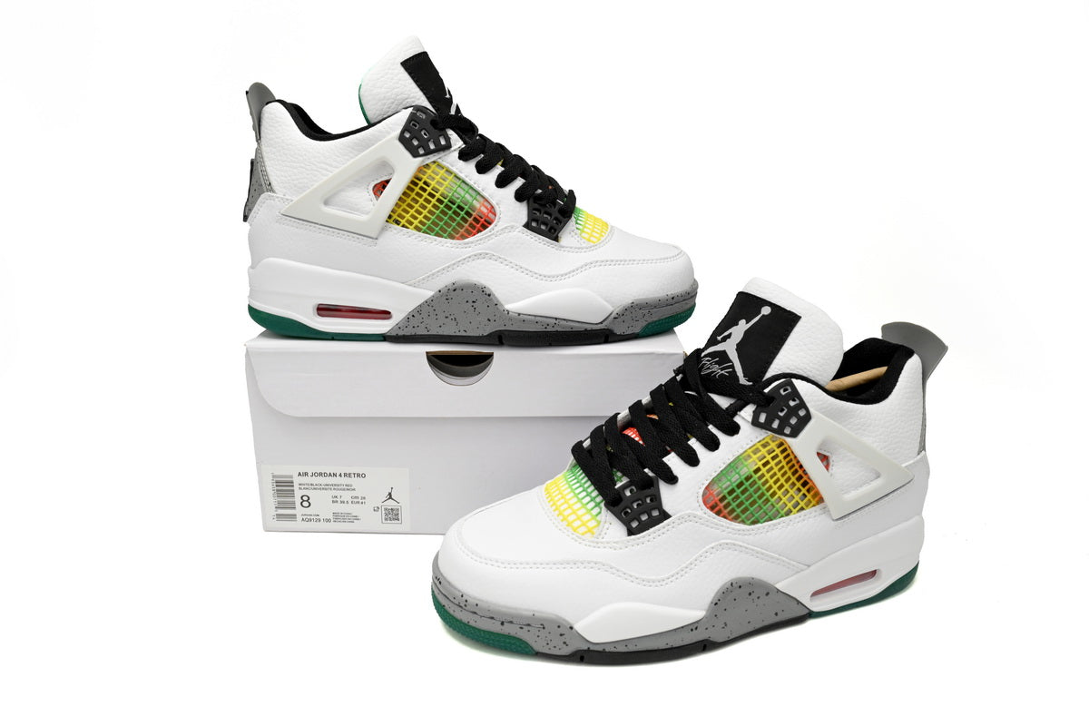 Jordan WMNS 4 Retro Jamaica White Green