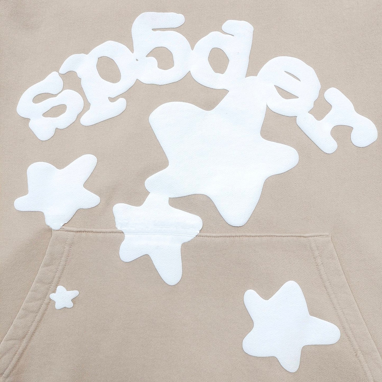 Sp5der Beluga Hoodie Sand