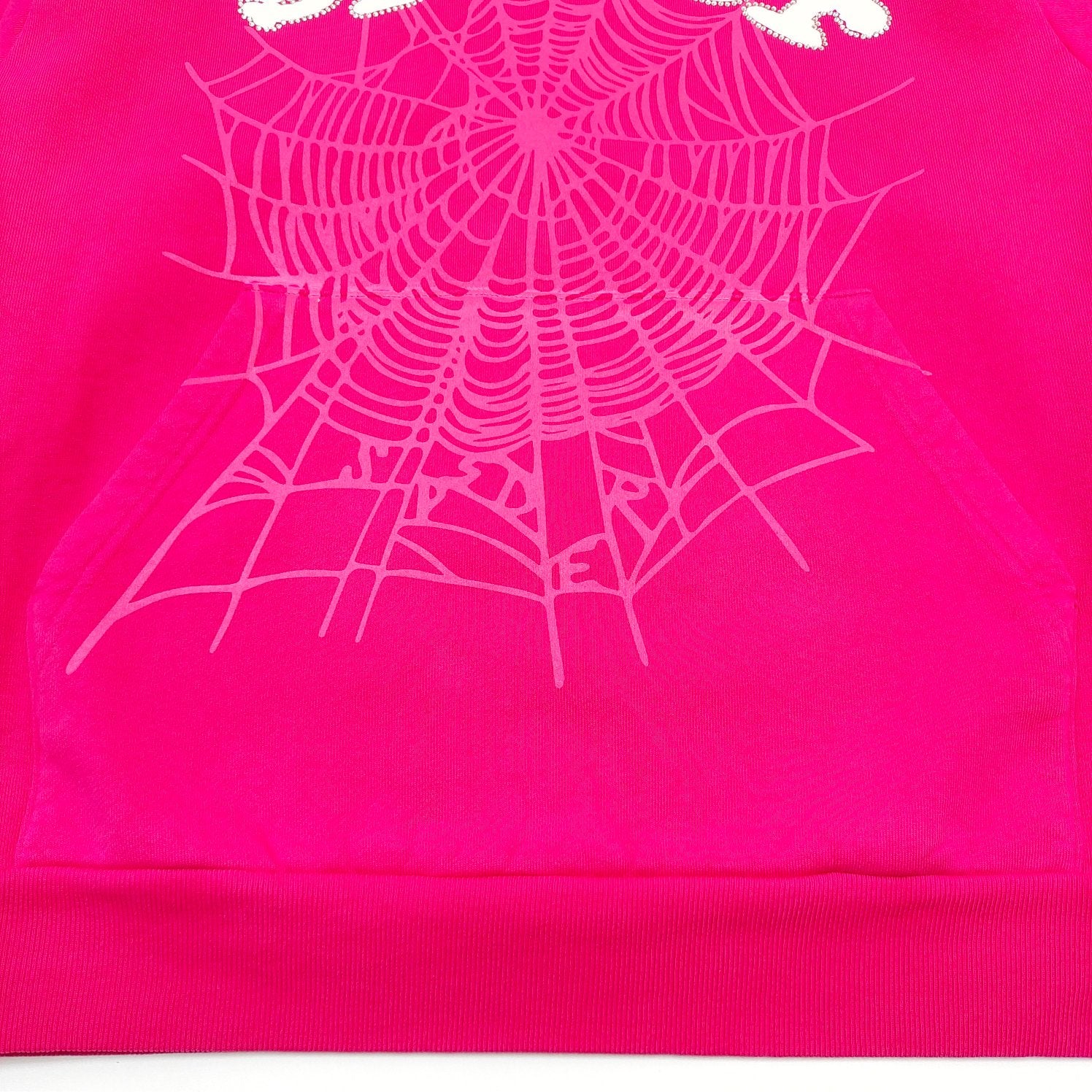 Sp5der Websuit Hoodie Pink