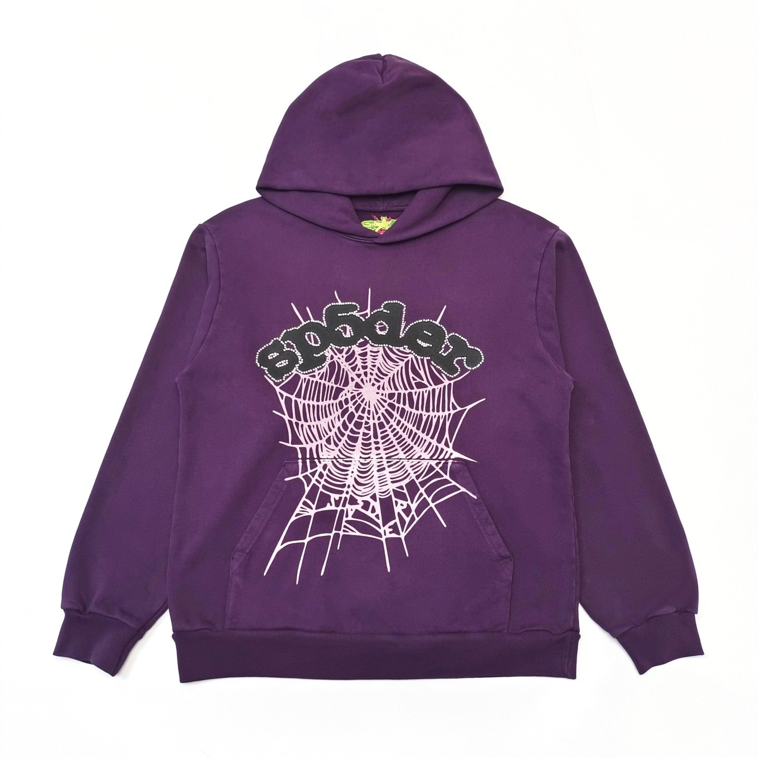 Sp5der Web Hoodie Purple