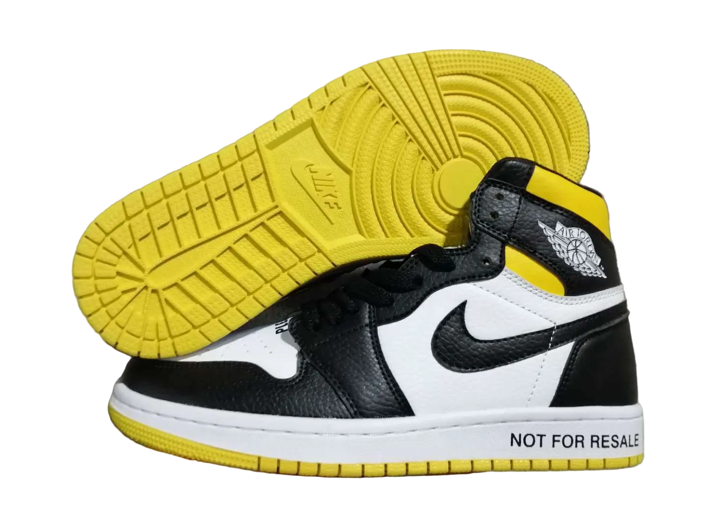 Air Jordan 1 Retro High OG 'Black Toe Yellow'