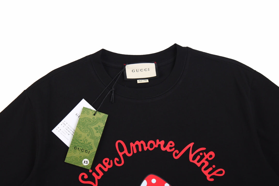 Gucci Mushroom Graphic T-Shirt