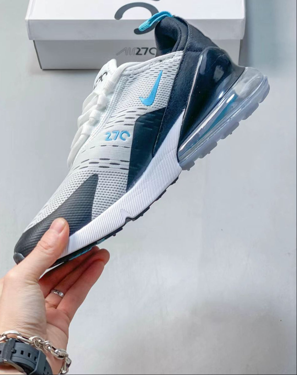 Nike Air Max 270 "Black/White" – Iconic Comfort, Monochrome Style