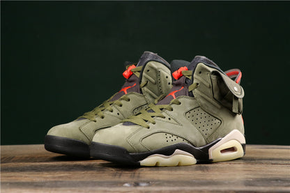 Jordan 6 Retro "Travis Scott - Medium Olive"