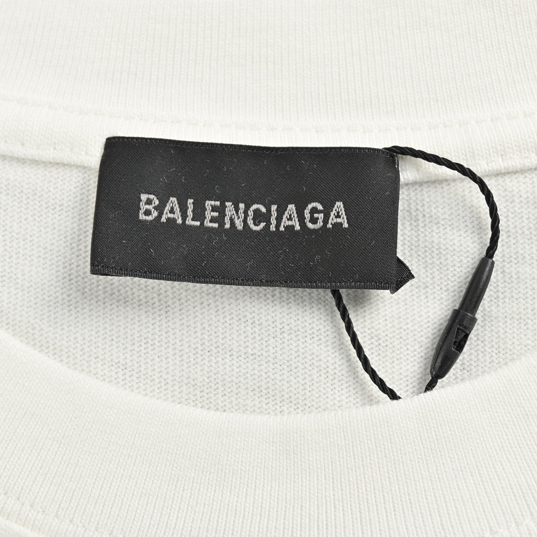 Ba*len*cia*ga t-shirt - barcode graphic