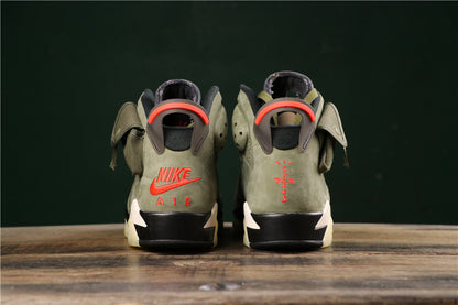 Jordan 6 Retro "Travis Scott - Medium Olive"