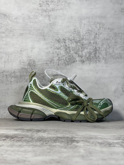 Balenciaga Sneaker in Olive Green: Tactical Avant-Garde