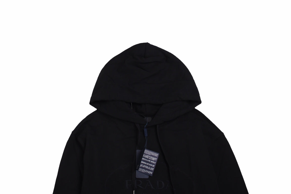 Pra*a milano black hoodie