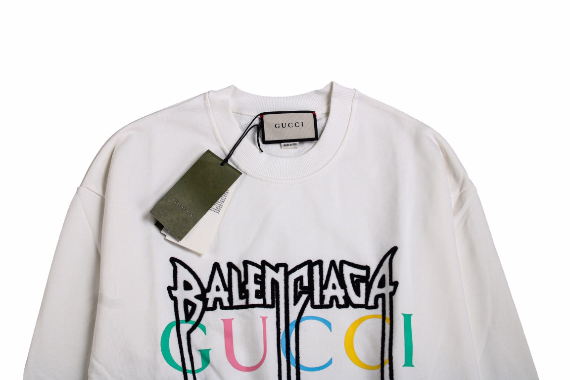 g*u*i x Ba*len*cia*ga sweatshirt