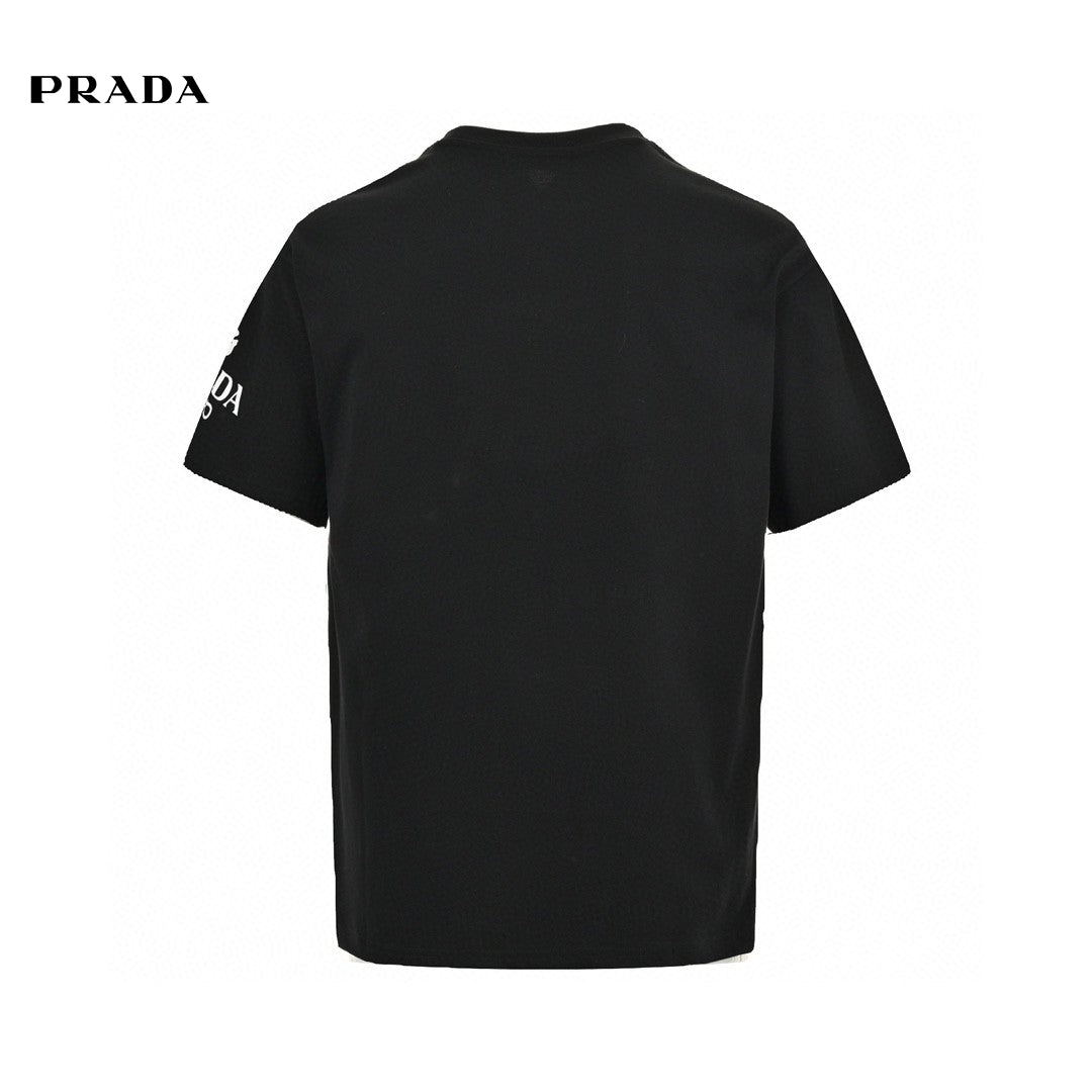 Pra*a logo t-shirt (black)