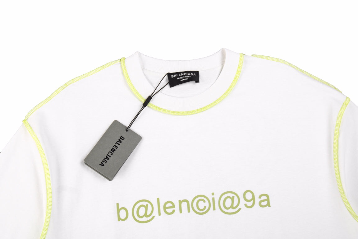 Ba*len*cia*ga digital age logo t-shirt