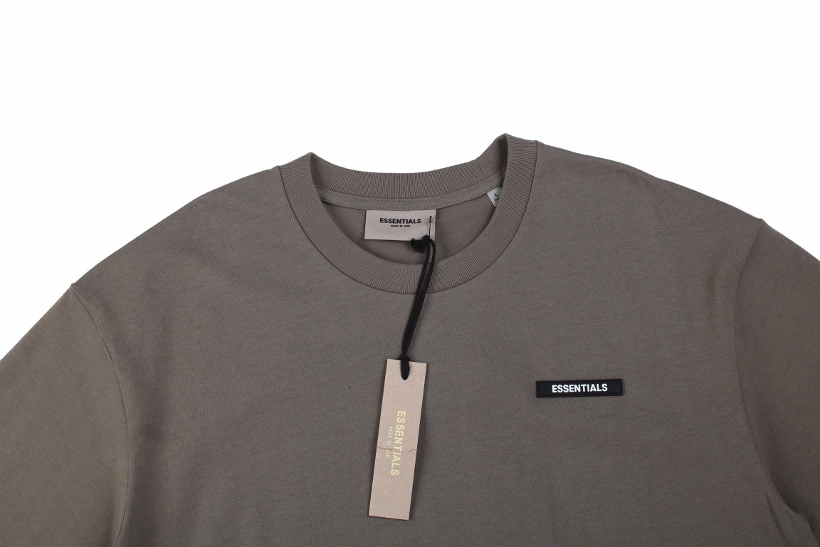 Fear of God Essentials Logo T-Shirt - Taupe