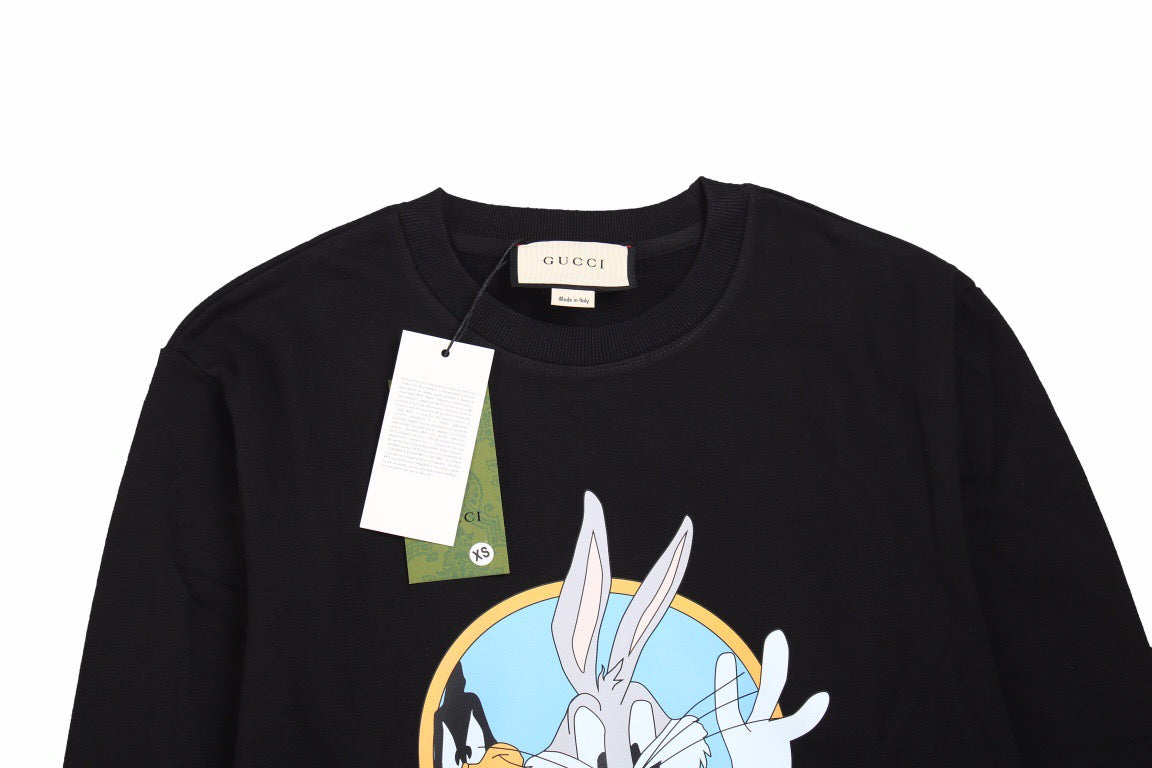 G*u*i bugs bunny sweatshirt - black