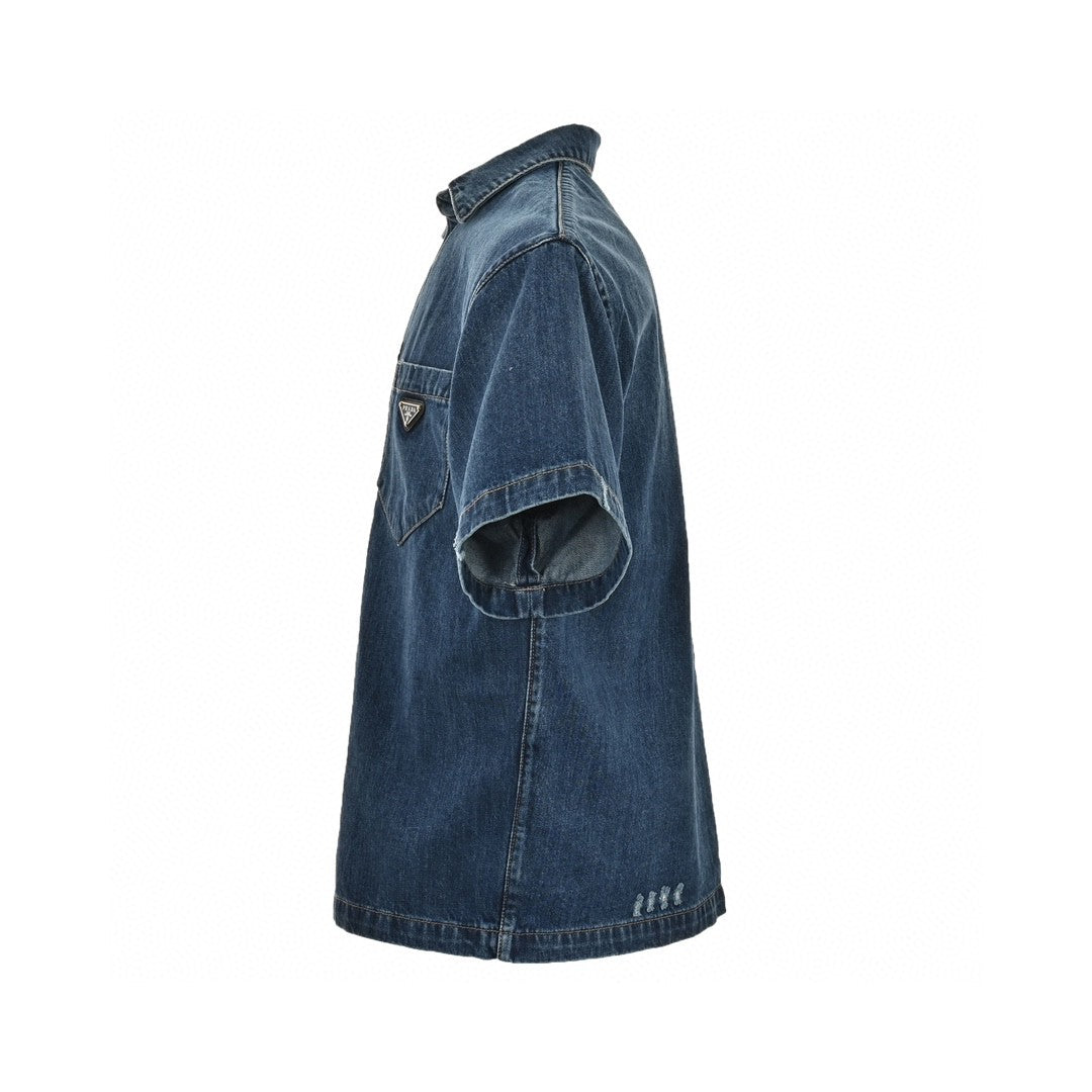 Pra*a denim shirt